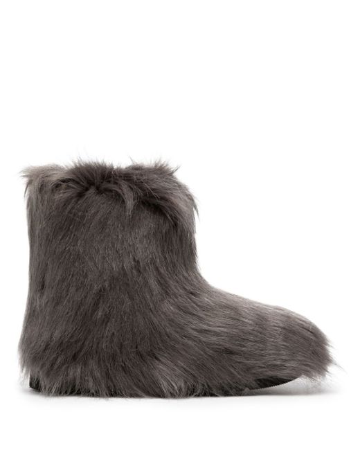 Stand Studio Olivia faux-fur ankle boots