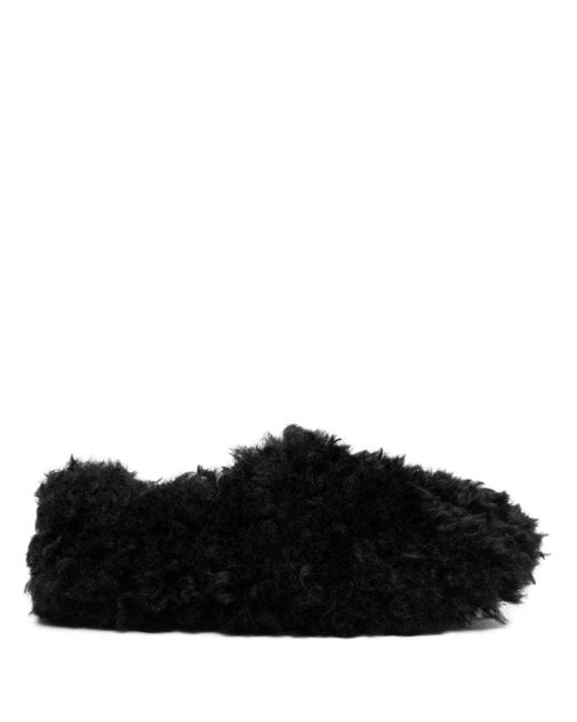 Stand Studio faux-fur slippers