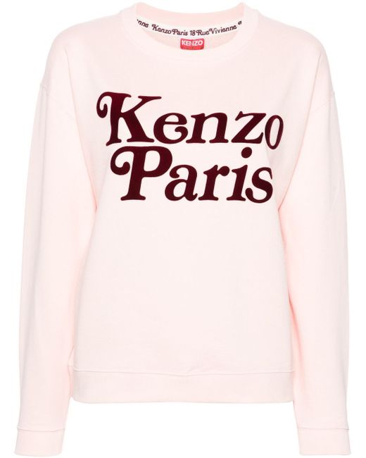 Kenzo Verdy flocked-logo sweatshirt