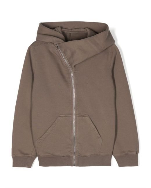 Rick Owens Kids Mountain asymmetric hoodie