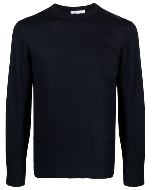 Eraldo crew-neck wool-blend jumper