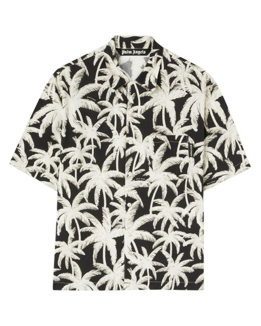Palm Angels Palms Allover Shirt S
