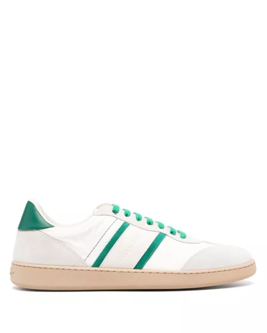 Ferragamo panelled lace-up sneakers