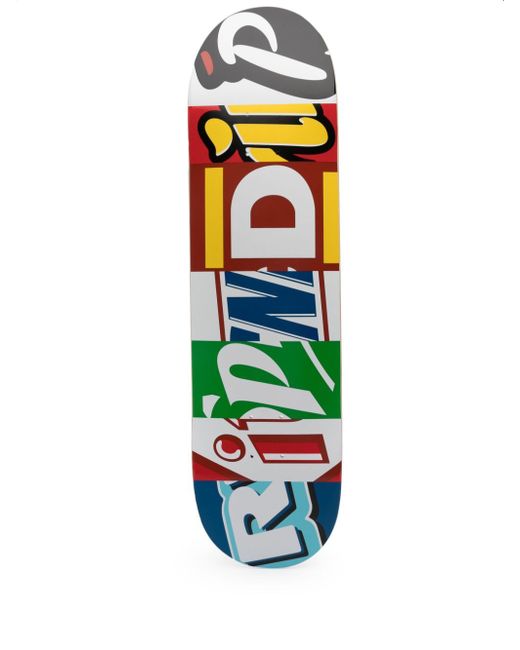 Ripndip logo-print skate deck
