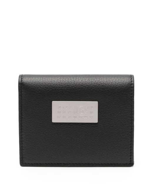 Mm6 Maison Margiela Numeric bi-fold leather wallet