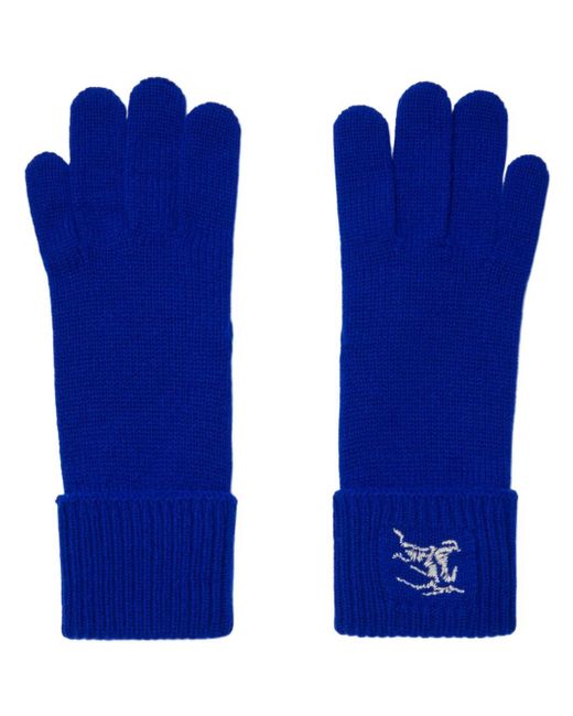 Burberry fine-knit full-finger gloves
