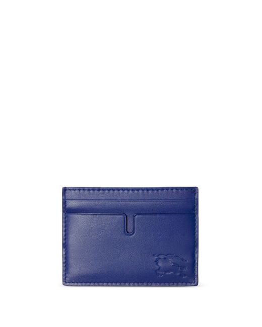 Burberry Equestrian Knight leather cardholder