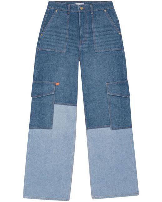 Ganni Angi wide-leg jeans