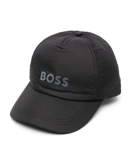 Boss logo-print baseball cap