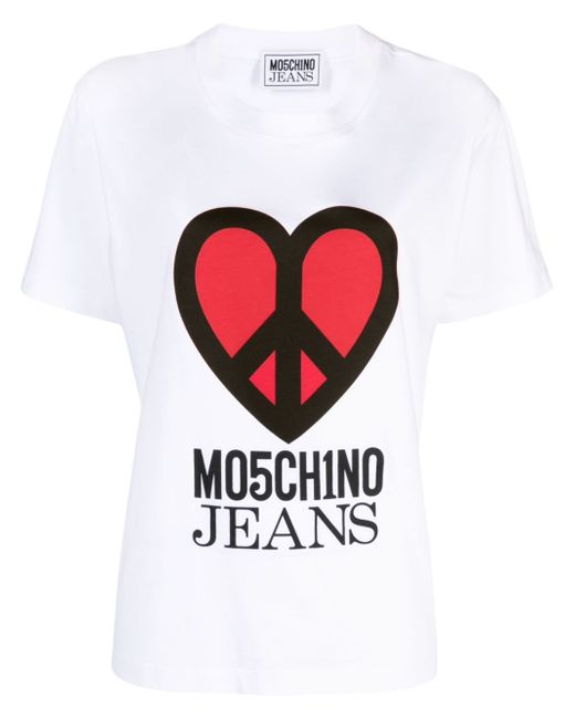 Moschino Jeans logo-print T-shirt