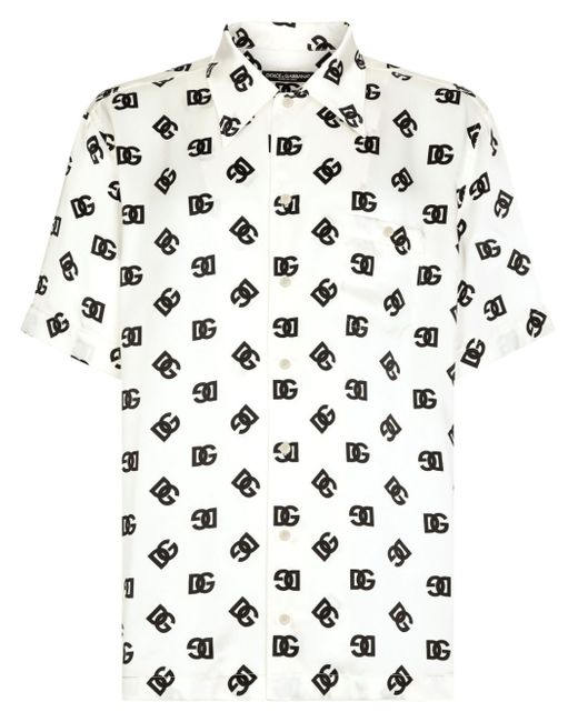 Dolce & Gabbana DG logo-print shirt