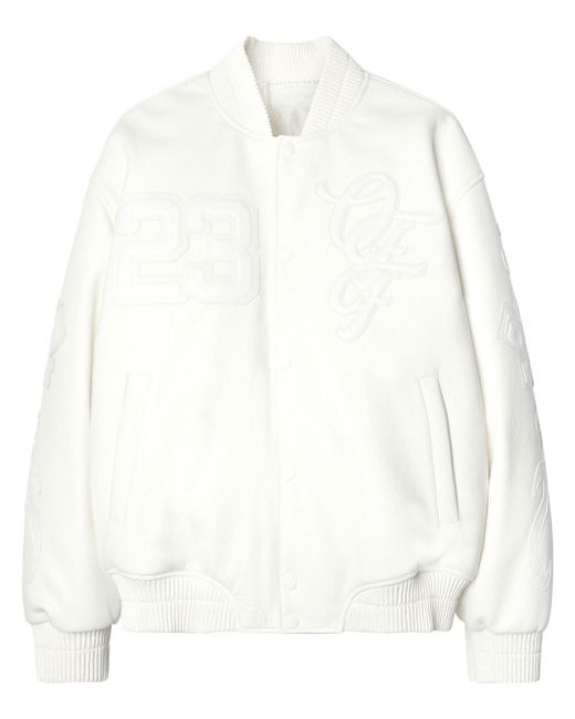 Off-White Natlover patch-detail bomber jacket
