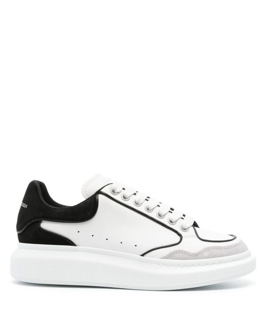 Alexander McQueen Larry panelled leather sneakers