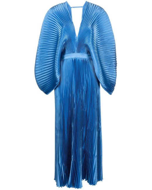 L'Idée Versaille pleated gown