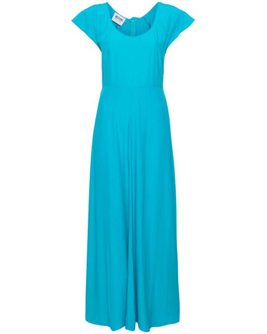 Moschino Jeans scoop-neck maxi dress