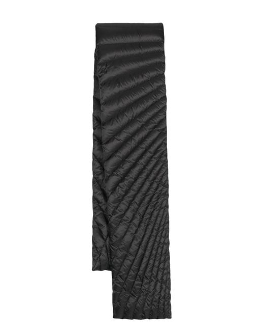 Moncler x Rick Owens quilt-padded scarf