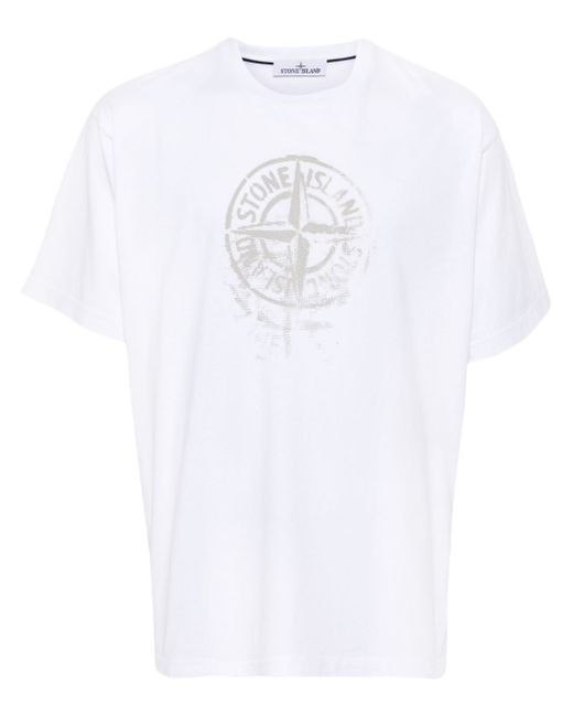 Stone Island Compass-print T-shirt