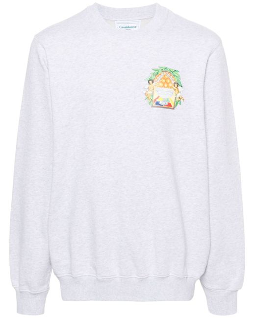Casablanca logo-print sweatshirt