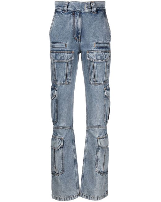 Givenchy bootcut cargo jeans