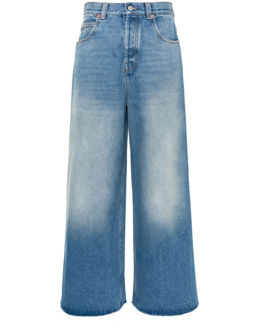 Gucci wide-leg jeans