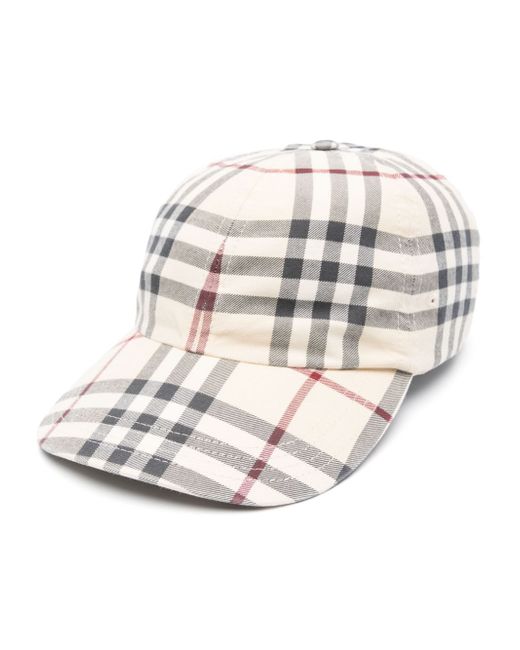 Burberry Vintage Check-pattern baseball cap