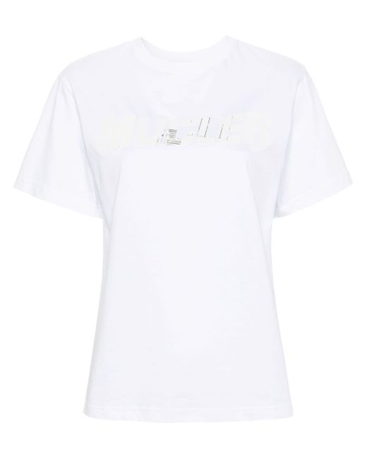 Mugler logo-print T-shirt