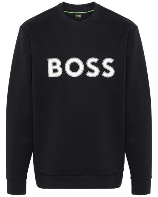Boss logo-raised sweatshirt