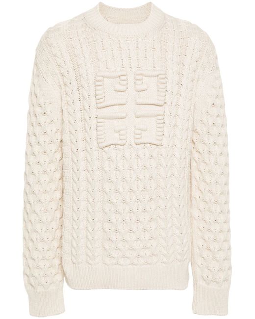 Givenchy 4G cable-knit jumper