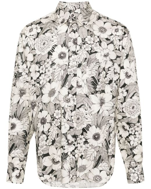 Tom Ford floral-print shirt