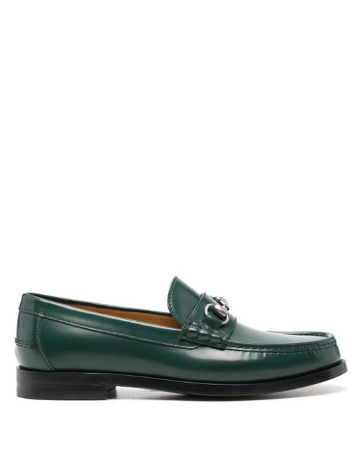 Gucci Horsebit-detail leather loafers
