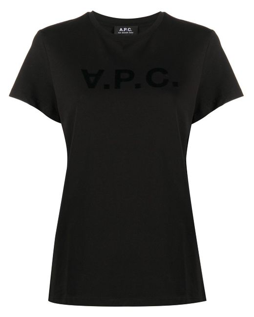 A.P.C. logo-print short sleeve t-shirt