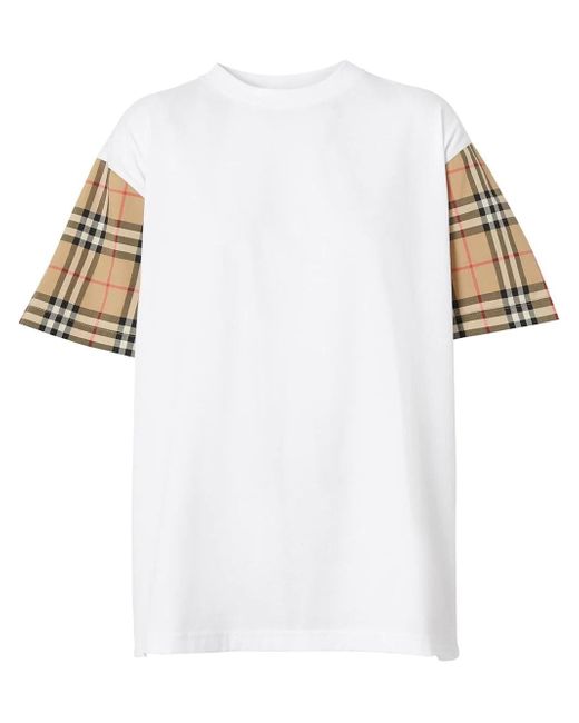 Burberry Vintage Check-sleeve T-shirt