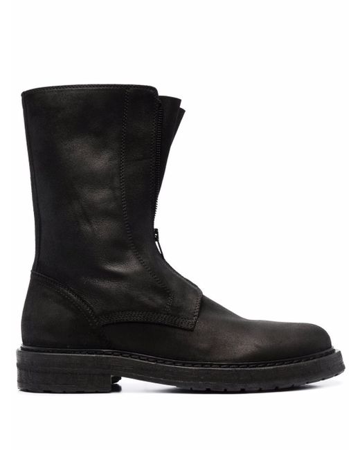 Ann Demeulemeester Willy A. zip-front mid-calf boots