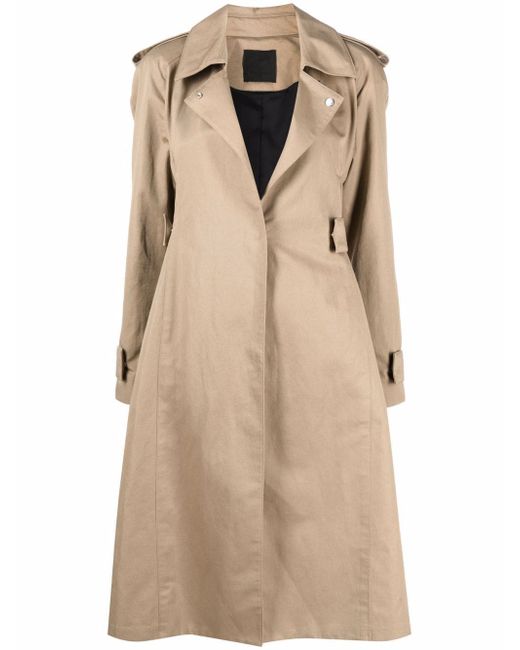Givenchy A-line trench coat