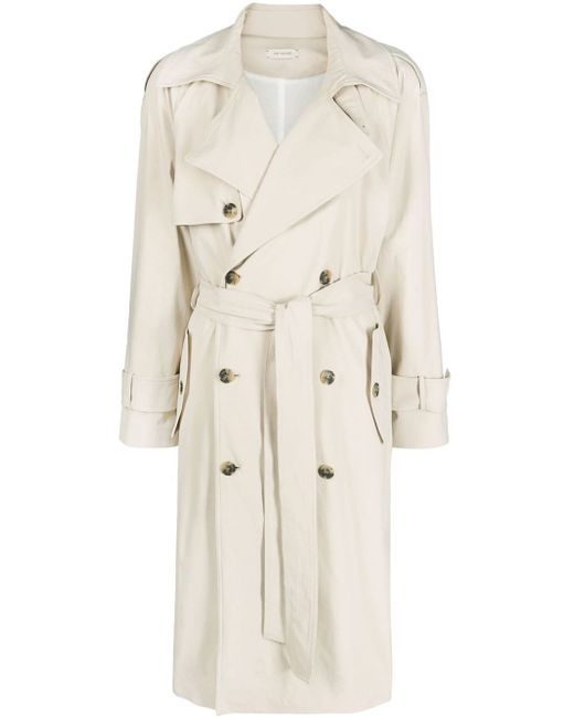 The Mannei Pirgos double-breasted trench coat
