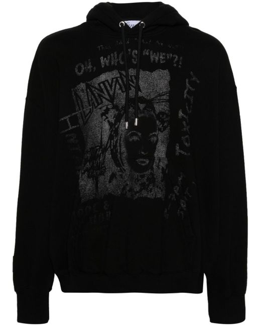 Lanvin graphic-print hoodie