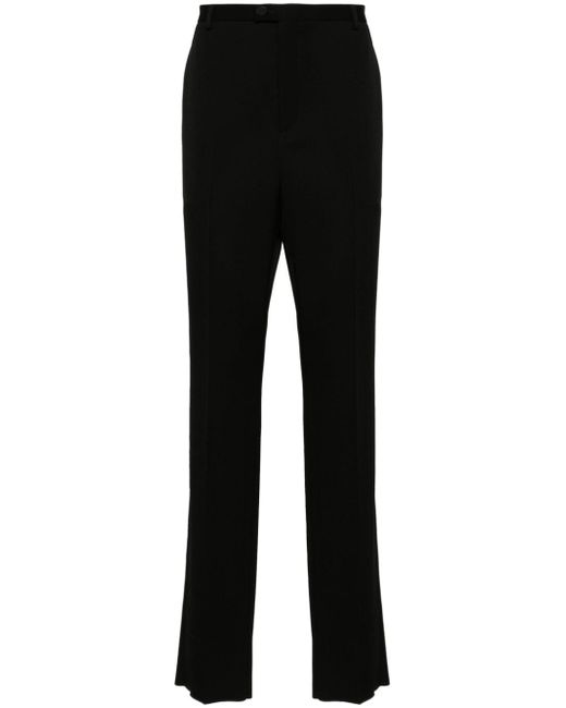 Saint Laurent high-waist straight-leg trousers