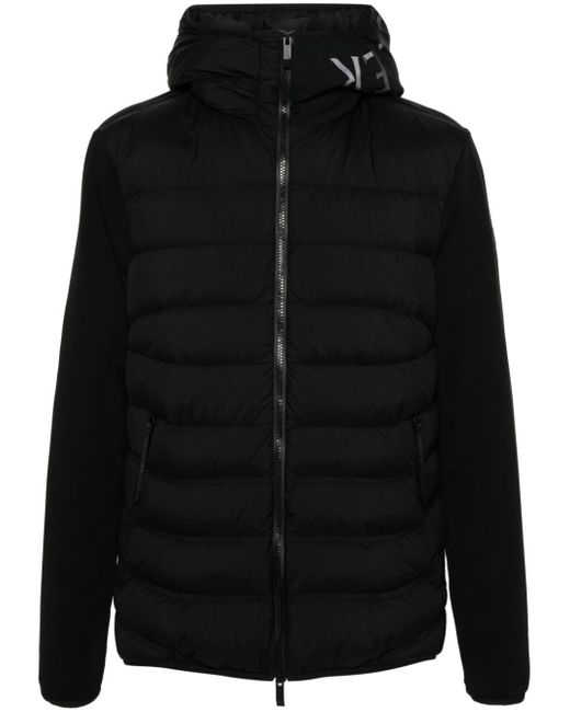 Moncler panelled hooded jacket