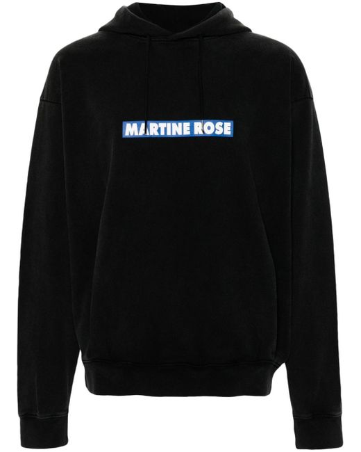 Martine Rose Blow Your Mind logo-print hoodie