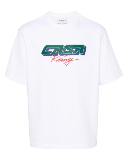 Casablanca Casa Racing 3D cotton T-shirt
