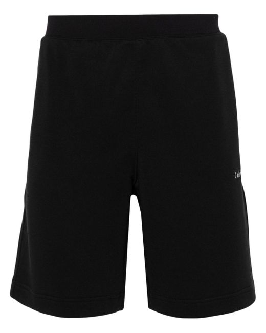 Calvin Klein rubberised-logo shorts