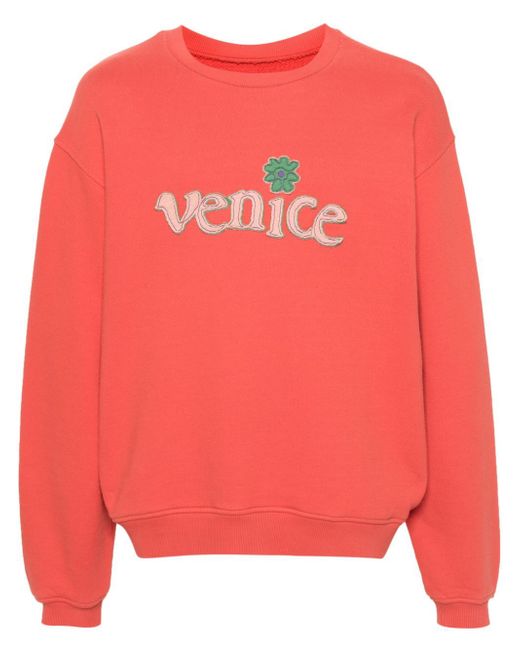 Erl Venice-patch sweatshirt