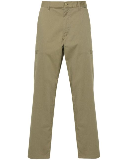 Calvin Klein mid-waist straight-leg trousers