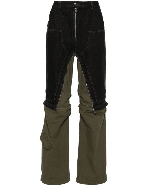 Andersson Bell high-waist straight-leg jeans
