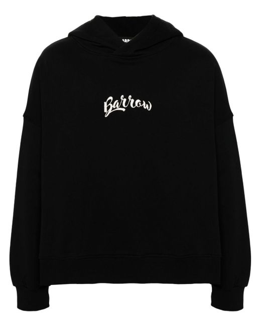 Barrow logo-print hoodie