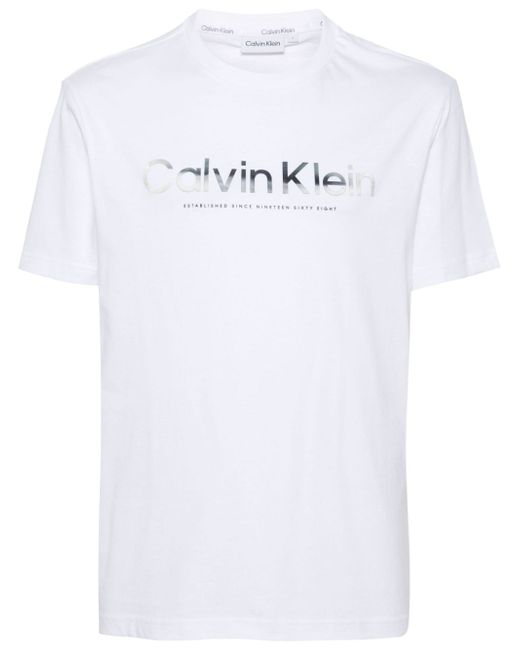 Calvin Klein logo-print T-shirt