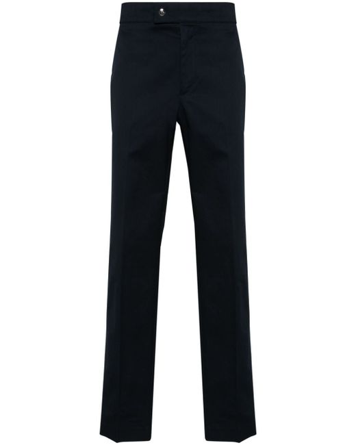 Moncler striped-detail tapered trousers
