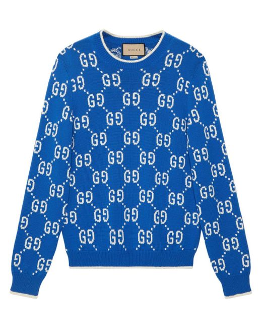Gucci GG-intarsia jumper