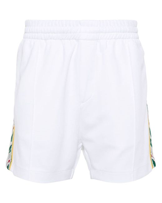 Casablanca logo-embellished jersey shorts