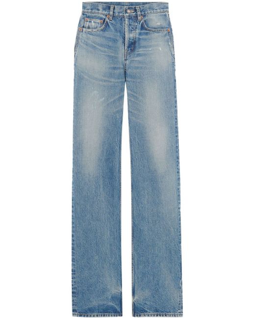 Saint Laurent Charlotte straight-leg jeans